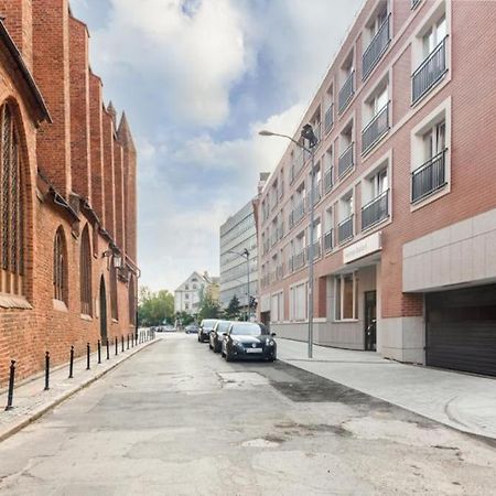 Modern Riverside Apartment With Free Parking Space Szczecin Extérieur photo